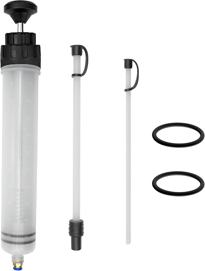 500CC Fluid Extractor Automotive Syringe Oil Extractor Pump Fuel Extraction & Filling Pump Fluids Suction Pump Manual Vacuum Fluid Transfer Pump