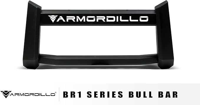 Armordillo 8714133 BR1 Series Bull Bar - Matte Black Fits 2019-2024 Dodge Ram 2500/3500