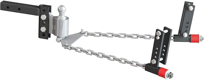 Andersen HITCHES | 3394 | Weight Distribution Hitch | No Bounce No Sway | Tow Accessories | 4" Drop/Rise, 2-5/16" Ball, 2-1/2" Shank, 3"/4"/5"/6" Bracket, 16k lb GTWR, 1600 lb Tongue