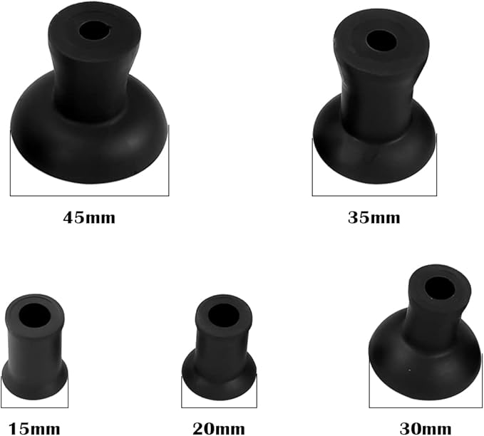 Valve Lapping Tool Kit Small Engine Valve Lapping Tool Attachment for Automobiles Motorcycles Atvs and Small Engines with 4 Suction Plates