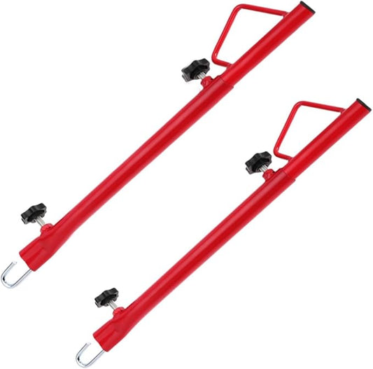 2 Pcs Hatch Jammer Auto Body Repair Tools Retractable Support Rod Holder 17100 Replacement Car Trunk Lift Gate Support for Automotive Paint Polishing Door Fixing