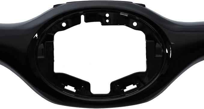 ZXMOTO For 2020 2021 2022 Toyota Highlander Frame Front Grille Cover Trim,Gloss Black