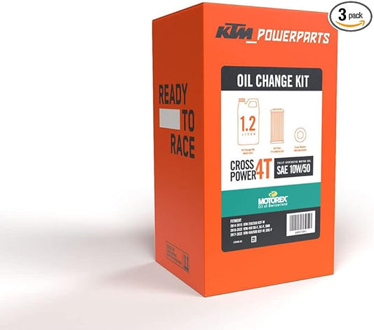 KTM/Motorex Oil Change Kit 10W/50 (1.2L) 6-pack