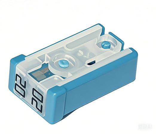 14 Pcs Slotted Automotive MCASE 15A 20A 25A 30A 40A 50A 60A 32V Mini Shaped Cartridge Fuse Kit