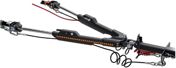 Roadmaster Nighthawk Tow Bar and Baseplate Combo with Universal Economy Wiring Kit fits 2019-2025 Gladiator JT | Easy Maintenance | Includes TrendsAuto Decal