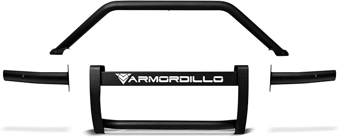 Armordillo 8714195 AR Pre-Runner Style Modular Bumper Grille Guard - Matte Black Fits 2019-2021 GMC Sierra 1500