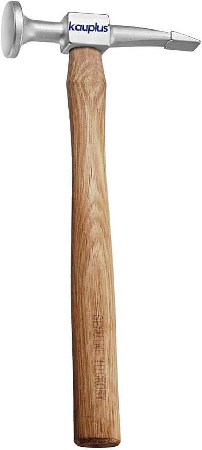 3PCS Aluminum Auto Body Dent Repair Set - Metal Work Dolly Tool Kit With Chisel, Shrinking, and Utility Pick Hammers