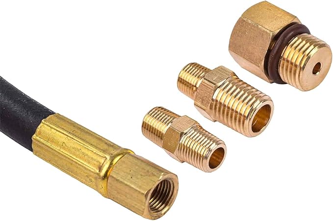 JEGS Pre-Lube Engine Oiler | 2-Gallon Stainless Steel Tank | Made In USA | Large Easy-to-Fill Cap | 75 Lbs Safety Blow-Off Valve | 8 ft. Chemical Resistant Hose w/Swivel End