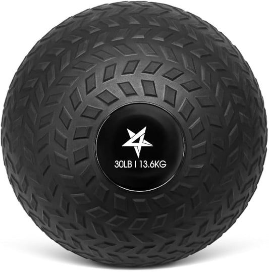 Yes4All Slam Balls, 10-40lb Weighted Ball Weight, Durable PVC Sand Filled Workout Dynamic Slam Ball for Core Strengthen
