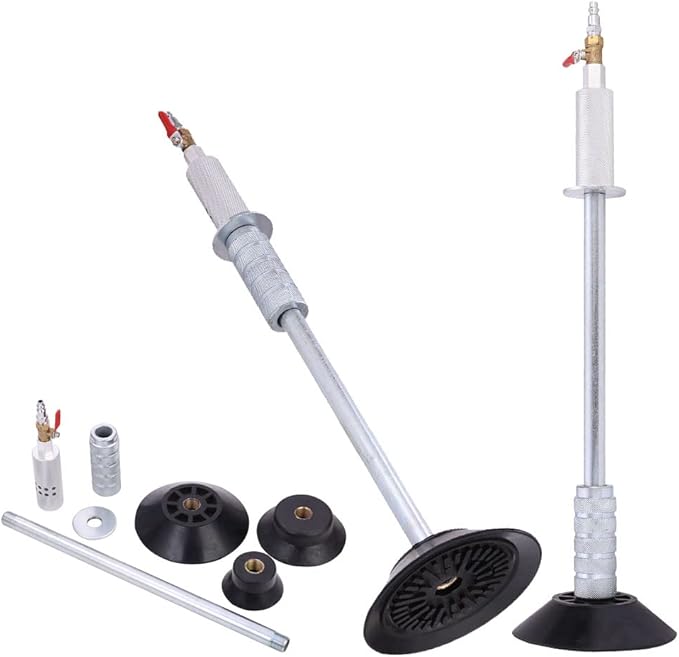 YYCKE Upgraded Car Dent Air Pneumatic Dent Puller Car Auto Body Repair 3PCS Suction Cup Slide Hammer Tool Kit Hammer Tools Hand Tool