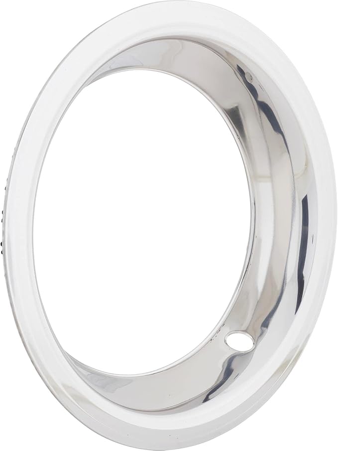 Speedway Motors GM Style Rally Wheel Kit with 15x7 and 15x8 Silver Painted Steel Wheels, 5 on 4.75” BP, Includes Beauty Rings, Derby Center Caps, Lug Nuts, and Valve Stems Set of 4