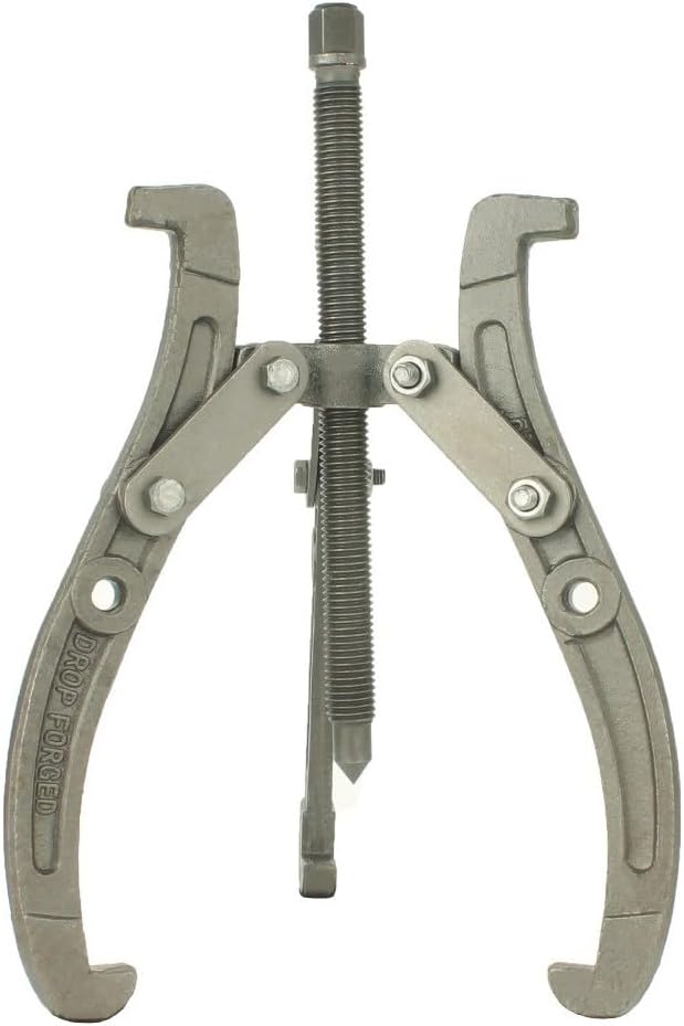 10" Gear Puller,3 Jaw Puller for Pulley Gear Bearing Flywheel Removal,2 Jaw / 3 Jaw Puller with Reversible Jaws, Bearing Puller Suitable for Automotive Repair and Industrial Maintenance (10in)
