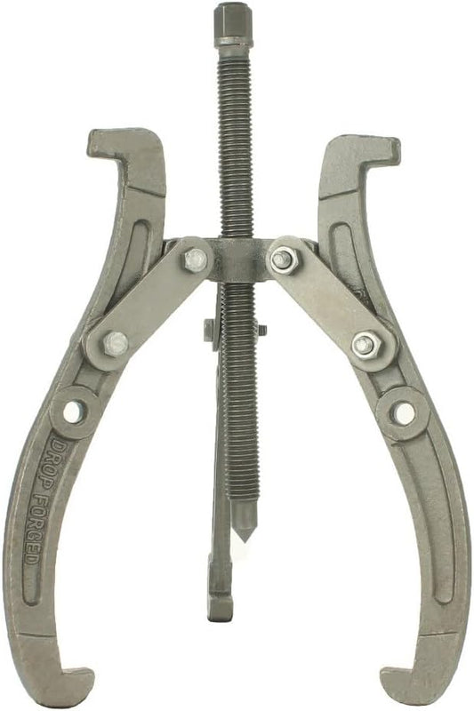 10" Gear Puller,3 Jaw Puller for Pulley Gear Bearing Flywheel Removal,2 Jaw / 3 Jaw Puller with Reversible Jaws, Bearing Puller Suitable for Automotive Repair and Industrial Maintenance (10in)