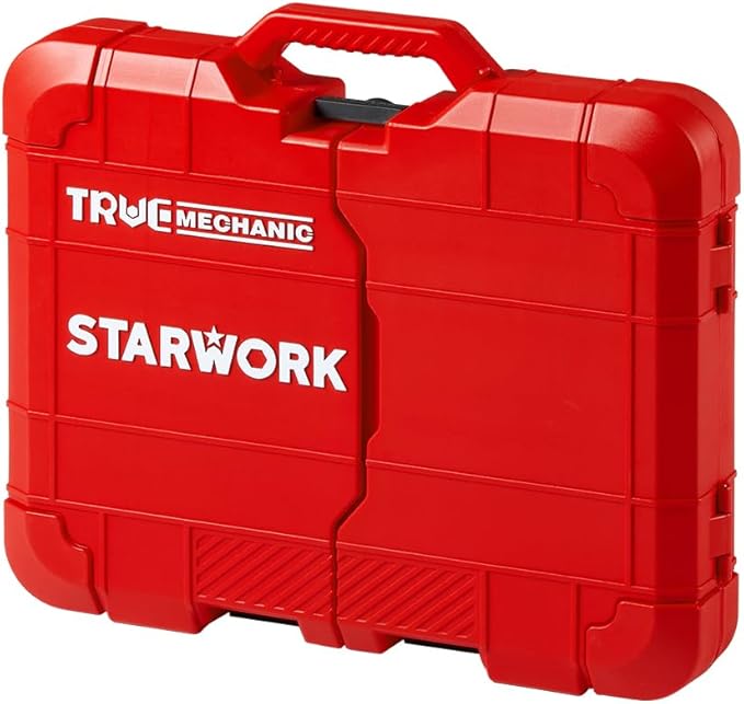 STARWORK TRUE MECHANIC 306-Piece Mechanics Tool Set and Socket Set, Comprehensive Tool Kit, Automotive Repair Tool Set, Professional