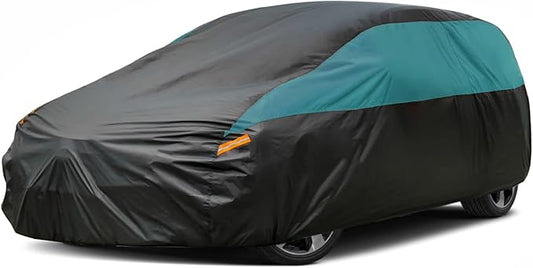Hatchback Car Cover for Automobiles Waterproof All Weather, Universal Fit Mazda 3 Hatchback, Honda Civic Hatchback, Volkswagen Golf, Toyota Matrix, Nissan Leaf, Kia Forte5 etc.