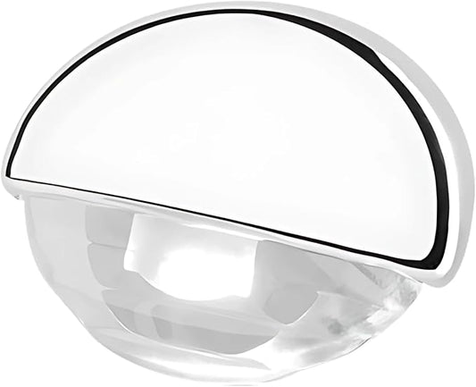 SEAFLO 04 Series LED Oblong Courtesy Light – Cool White, 12V, 0.2W, IP67, Compact Flush Mount Marine Step/Deck Accent Light for Boats/RV/Caravan, Durable PC Housing, 1.78”x1.25”x0.81”, 4-Year Warranty