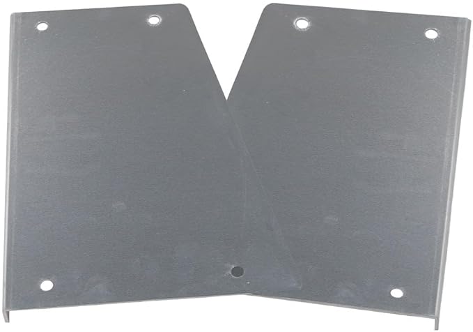 Mytee Products Aluminum Steps Replacement Part for 24" Wide Saddle Tool Box – 2 Pc Set, 12-Gauge Punched Plate Design, Bolt-On Installation, Anti-Slip Grip, Solid Welded Seams, Corrosion Resistant
