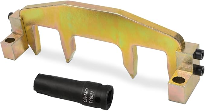 CMTOOL Engine Timing Tool Compatible with Mercedes-Benz M271 C200 C180 E260, Portable Camshaft Locking Tool with T100 Camshaft Socket