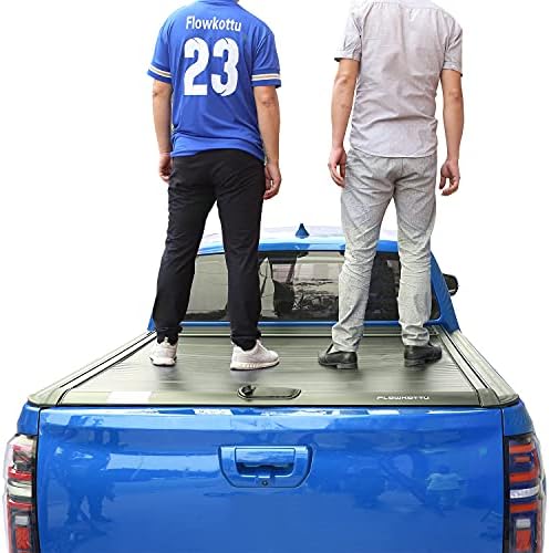 Retractable Hard Tonneau Cover Fits 2009-2025 Dodge Ram 1500 5'7'' Truck Bed (Classic & New Body)| No Fit W/RamBox or Stepside Model/Multi-Function (Split) Tailgate (Ram 1500, 5.7 FT)