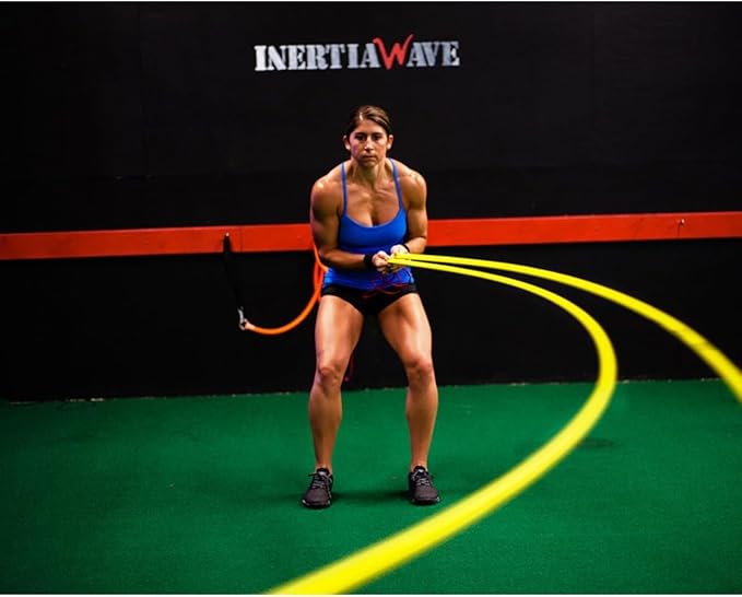 Strong Dynamic Rubber Battle Ropes Alternative for Home and Gym | Maximize Calorie Burn | Revolutionary Fitness Equipment for Abs and Full Body Workout