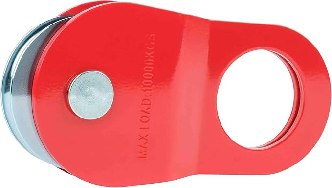 Mytee Products 4 Pack 10 Ton Winch Snatch Block for Recovery - 22000 lbs Off Roading Snatch Block Pulley for Synthetic Rope, Towing, Hauling - Offroad Recovery Accessory for Truck ATV SUV UTV