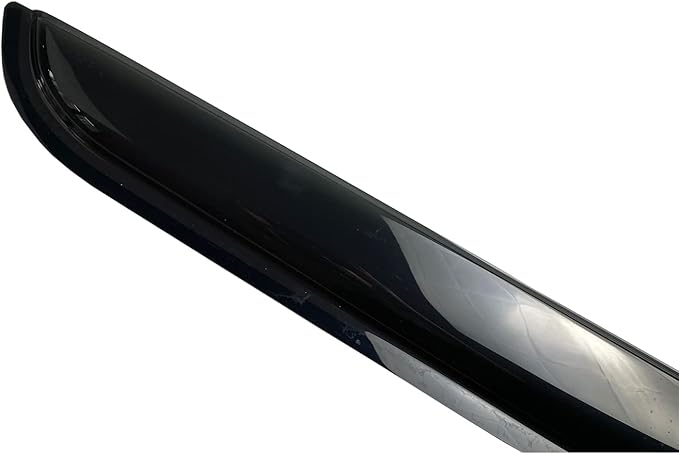 Tape On Wind Deflector Compatible with 07-18 Jeep Wrangler JK 2 Door Sun Rain Guards Window Vent Visors 92328