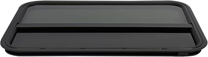 2 Pack 30" W x 20" H RV Window Vertical Sliding, DOT Certified - Shatterproof Tempered Tinted Glass, with Net Screen and Trim Ring, Teardrop Replacement Trailer Camper Window