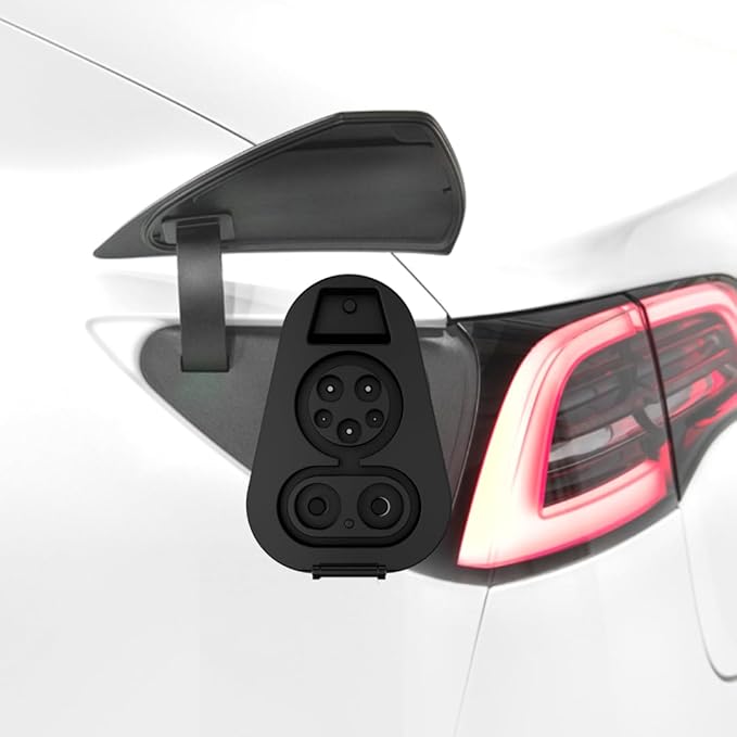 A2Z EV CCS1 Charger To NACS Vehicle | DC | Compatible with Tesla Vehicles & NACS vehicles | UL2252/CSA-C22.2 Certified | The Thunderstorm Plug