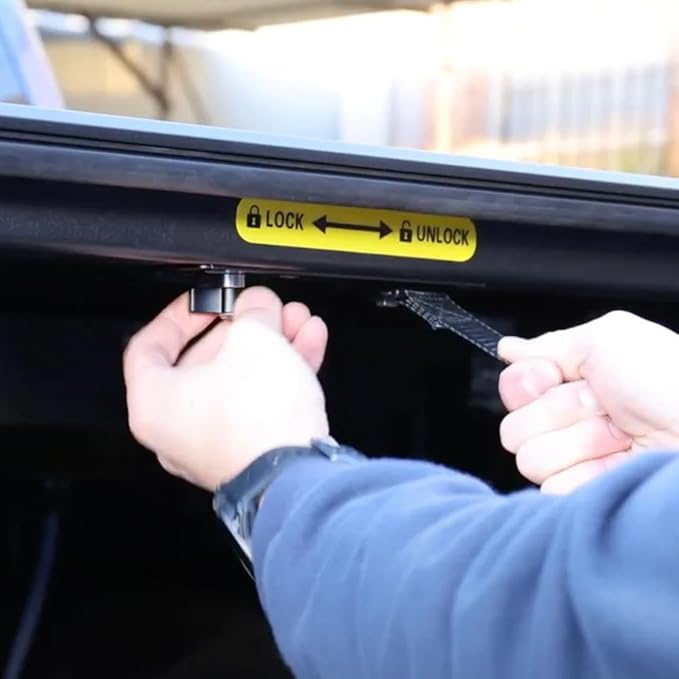 Syneticusa AR Automatic Retract Hard Tonneau Cover Fits 2004-2026 Ford F-150 6’7” (78.9”) Truck Bed Waterproof Accessories Retractable