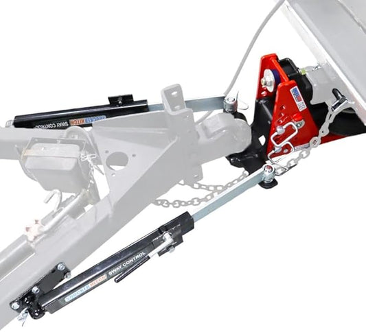 Shocker HD Air Ride Drop Hitch & Sway Control Towing Kit - Fits 2" Hitch Has 2-5/16"Ball, 20,000 lbs, Has 2 Sway Arm Bar Kits