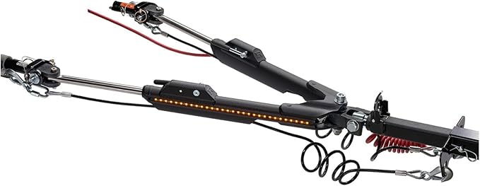 Roadmaster Nighthawk Tow Bar and Baseplate Combo with Wiring Kit for LED Bulbs & InvisiBrake Braking System fits 2018-2025 Jeep Wrangler JL with LED Taillights | Includes Decal