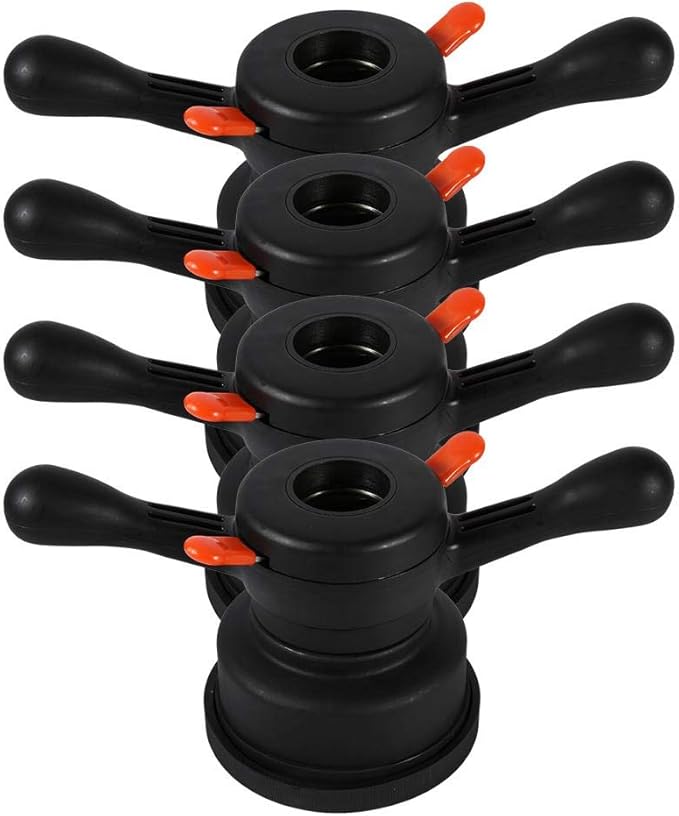 Keenso 36/38/40 mm Wheel Balancer Wing Nut,Quick Release Wheel Balancer Tire Change Tool(Thread Diam. 36mm, Pitch 3mm)