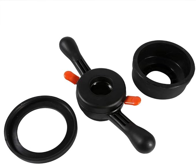 Keenso 36/38/40mm Tire Change Nut Tire Balancer, Quick Release Hub Wing Nut Wheel Balancer Tire Change Tool for Tire Repair(Thread Diam. 38mm, Pitch 3mm)