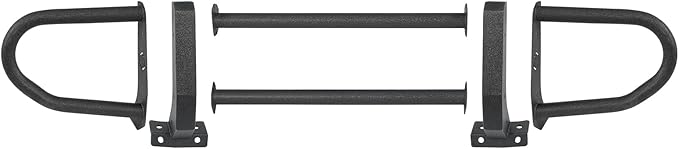 u-Box 2022 Bronco Full Bull Bar Front Bumper Brush Grille Guard Push Bar for 2021-2025 Ford Bronco with Factory Steel Modular Bumper