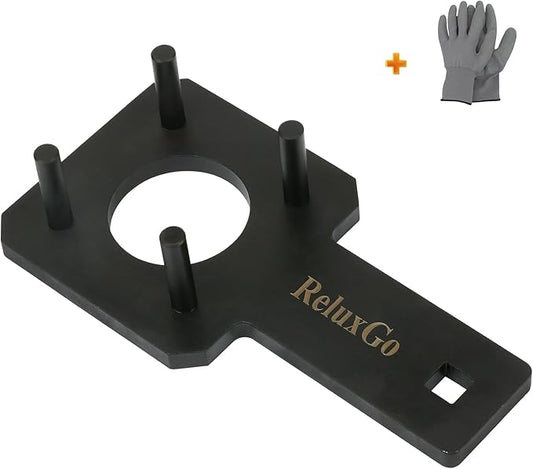 Crankshaft Pulley Holding Tool Crankshaft Vibration Harmonic Damper Holder Tool Crankshaft Wrench Crankshaft Holding Tool for VW Routan Dodge Chrysler Ram 3.6L replace 10198A