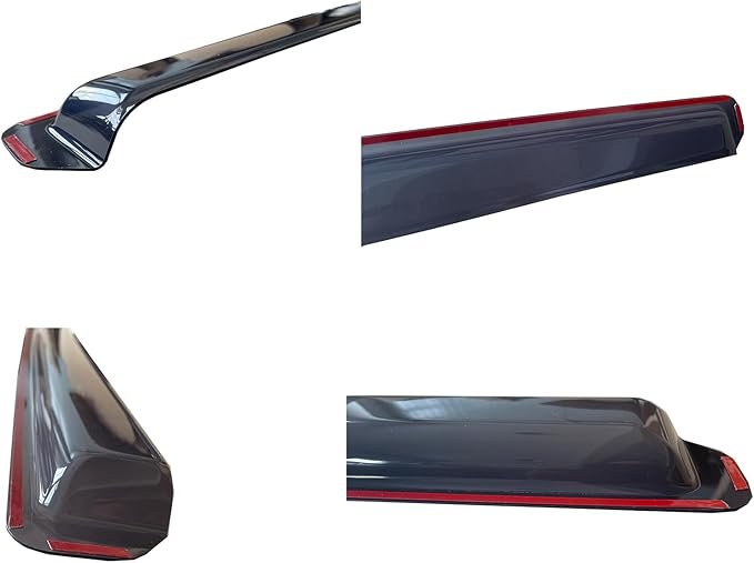 inchannel Smoke Window Visor Rain Guards Compatible with Ram 1500 Crew Cab 2019-2025 Vent Visor 4pc