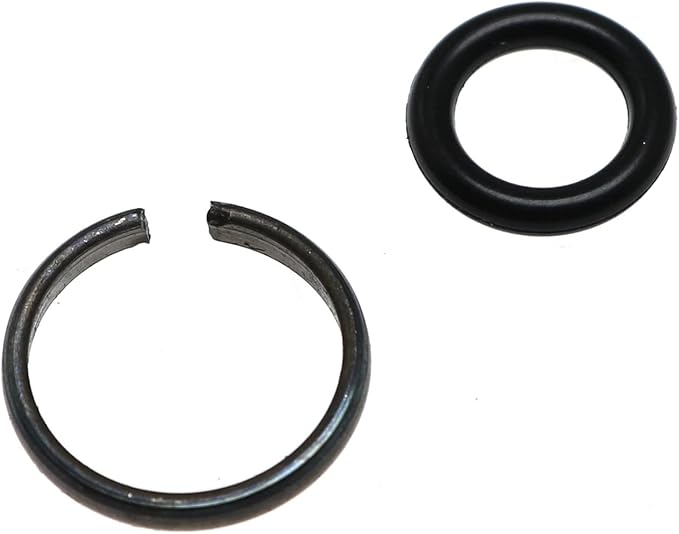 Maxmoral 6 Sets 1/2" Impact Wrench Socket Retainer Rings with O-ring Fits Replacement Impact Wrench Square Drive Socket Retainer Ring