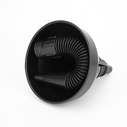 5-Piece Automotive Oil Funnel Set with Flexible Neck, Filter Screen, Wide Mouth for Gas, Oil, Coolant, Engine Oil