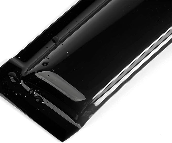 94547 Sunproof Waterproof Side Window Wind Deflector, 4pcs Protective Replacements Rain Guards Set, Window Visor fit for 2009-2019 Ford Fiesta 5Door Hatchback & 4Door Sedan