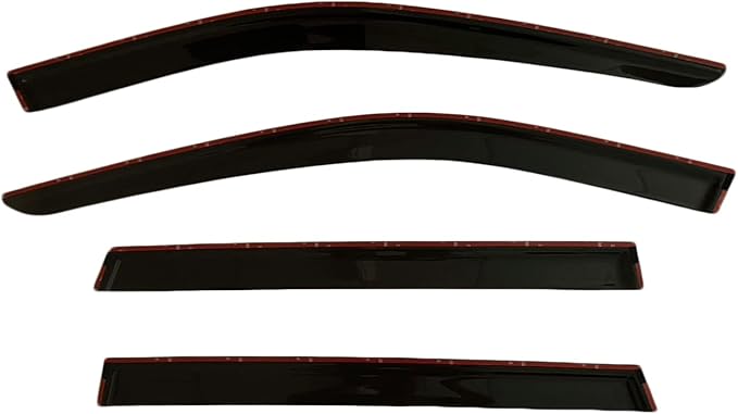 2023-2026 Tape-On Rain Guards for Honda CR-V Side Window Visor Deflectors LX EX EX-L Sport Hybrid Sport Touring Durable Vent Shades CRV 2024