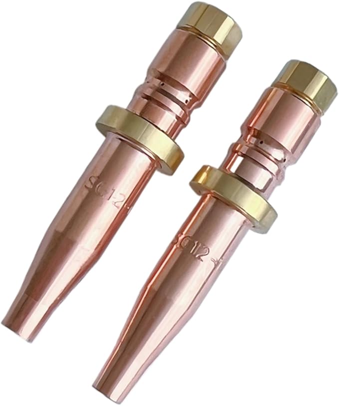 SC12-1 Acetylene,A General Purpose Cutting Torch Tips Suggests Smith Style Heavy Duty，Pack of 2