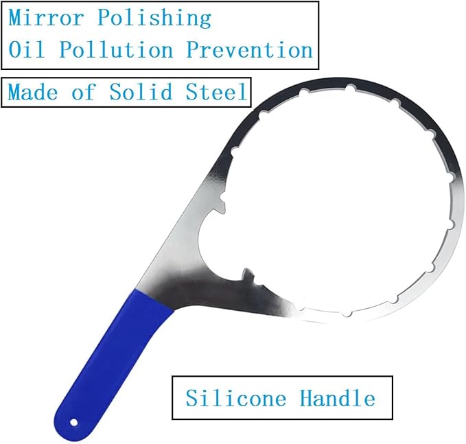 6 Inch & 8 Inch Colar/Vent Cap Fuel Filter Wrench for 380134 382 & 482 483 782 Compatible with Detroit Diesel Truck Engines Cummins Engines, Navistar Engines Diesel DD13, DD15 and DD16