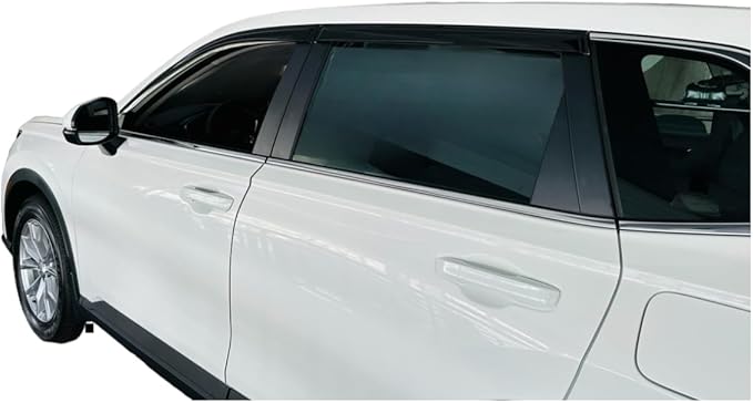 2023-2026 Tape-On Rain Guards for Honda CR-V Side Window Visor Deflectors LX EX EX-L Sport Hybrid Sport Touring Durable Vent Shades CRV 2024