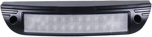 9 Inch RV LED Exterior Light Fixture, 6000K Cool White Flood Beam LED Porch Outdoor Utility Light, 12V/24V DC Work Scene Lighting for Truck/Camper/Boat/Trailer, Black Finish, 1-Pack