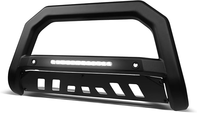 Armordillo 8705483 AR-T Series LED Bull Bar Compatible with Parking Sensor - Matte Black Fits 2019-2024 Dodge Ram 1500