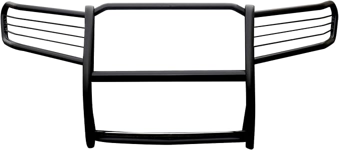 Black Horse Grille brush Bumper Guard Modular Black Compatible with 2016-2022 Honda Pilot-17H151402MA