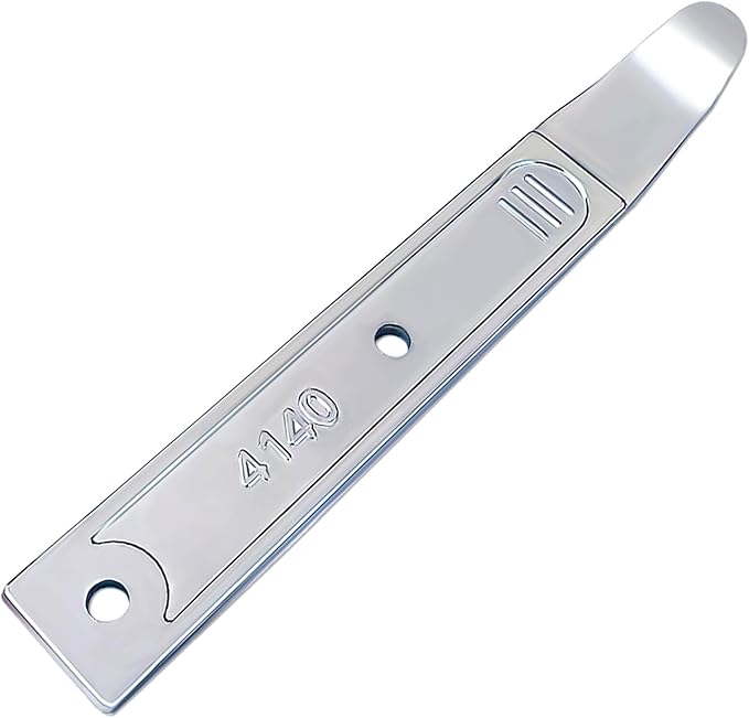 HZMM 4140 Pry Tool, Mini Pry Bar Trim Removal Tool, Automotive Panel Removal Tool Kit for Interior Door & Car Trim, Pocket Pry Bar for Auto Trim, Metal Pry Tool for Door Panel & Window Screen Removal