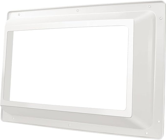 XMK RV Skylight Inner Dome, 14" x 22" x 4" RV Skylight Replacement Inner Dome with Clear Window for RV's Campers Food Trucks Shower Roof Opening, Include Screws