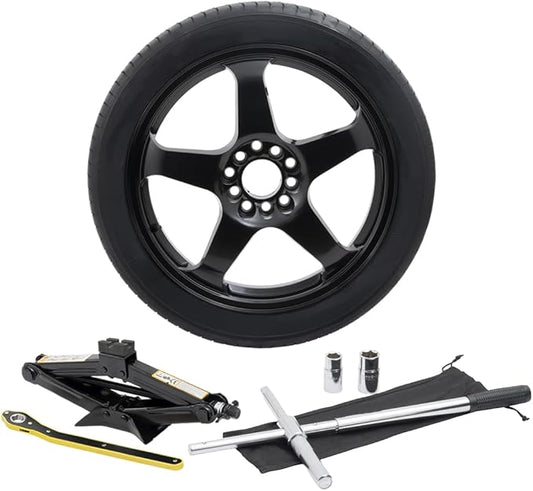 Modern Spare Complete Compact Spare Tire Kit Without Carrying Case - Compatible with 2019-2025 Cadillac XT4