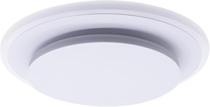 Facon 12V LED RV Ceiling Light & Dinette Light Fixture - 12W 900LM 4000K Cool White RV Interior Light for Camper, Trailer, Motorhome | Sleek Acrylic 12V RV Pendant Light Fixture with Switch